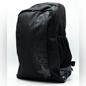 Converse Black Speed 2 Unisex Black Polyester Backpack One Size | NEW/NWT!!🎒🖤